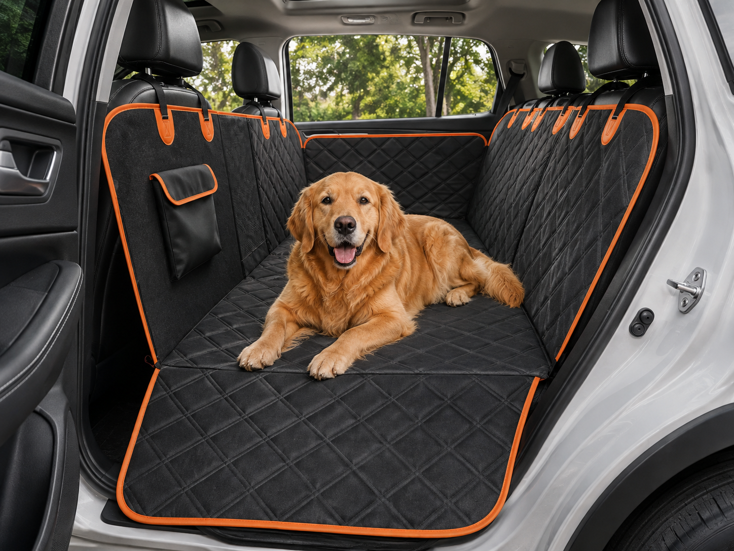 Clean back seat after using the OpenRoadPaws Backseat Bridge